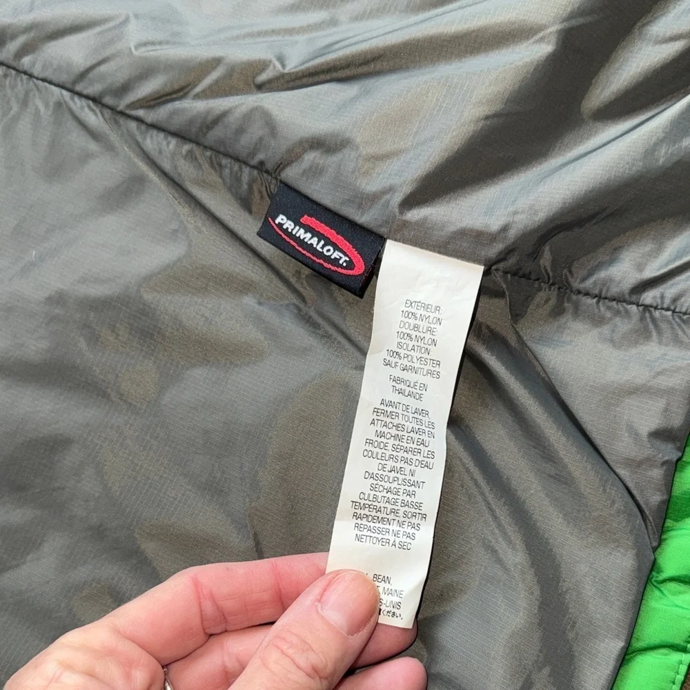 L.L. Bean Vibrant Green Quilted Vest